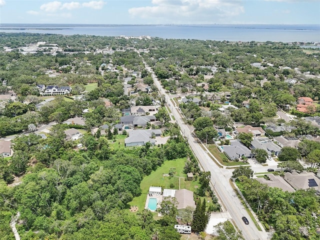 1709 Main St, Safety Harbor, FL 34695 - aerial view of residential area featuring a nearby body of water