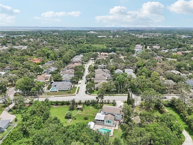 1709 Main St, Safety Harbor, FL 34695 - aerial perspective of suburban area