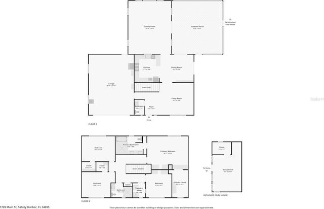 1709 Main St, Safety Harbor, FL 34695 - home floor plan