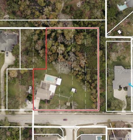 1709 Main St, Safety Harbor, FL 34695 - map of property location with property boundaries highlighted