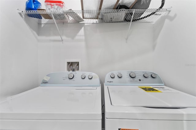 8112 N 10th St, Tampa, FL 33604 - laundry area featuring washer and clothes dryer
