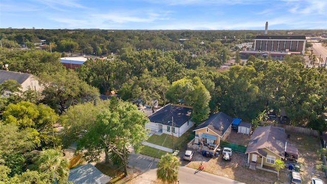 8112 N 10th St, Tampa, FL 33604 - drone / aerial view of a heavily wooded area