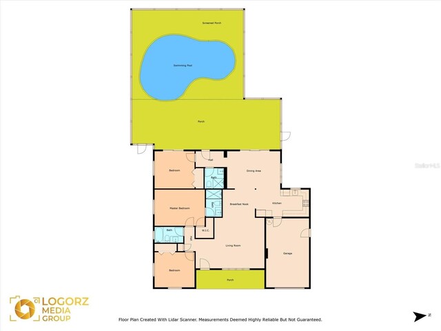 15025 Shark St, Hudson, FL 34667 - room layout