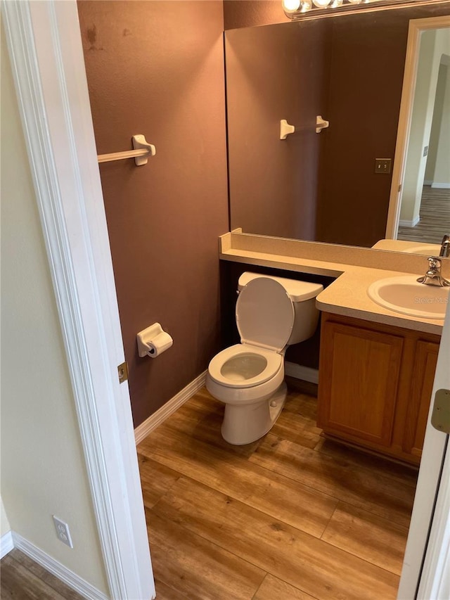 13290 Thoroughbred Loop, Largo, FL 33773 - bathroom featuring vanity and wood finished floors