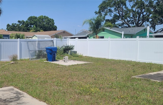 2603 Mary Sue St SW, Largo, FL 33774 - view of yard with a patio area