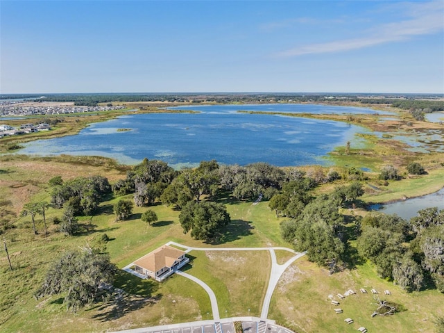 30989 Summer Sun Loop, Wesley Chapel, FL 33545 - aerial overview of property's location featuring a nearby body of water