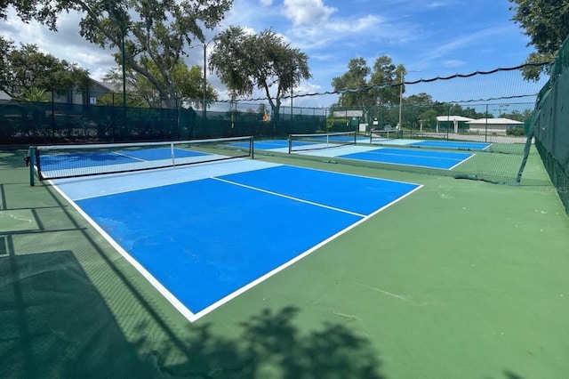 18531 Bent Pine Dr, Hudson, FL 34667 - view of tennis court