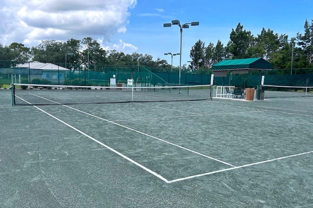 18531 Bent Pine Dr, Hudson, FL 34667 - view of tennis court