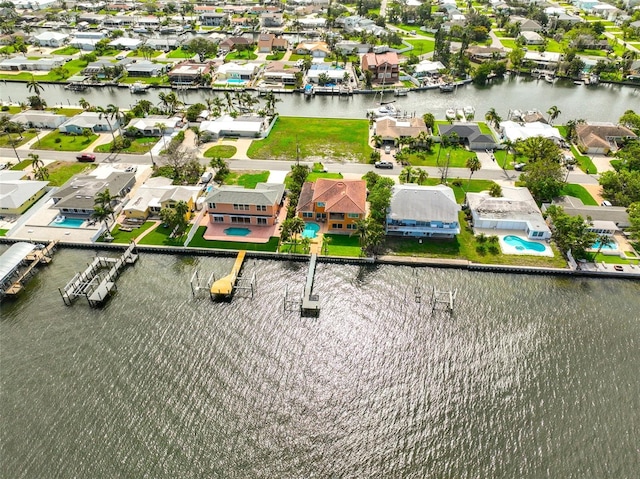 4823 Arlington Rd, Palmetto, FL 34221 - aerial perspective of suburban area featuring a nearby body of water