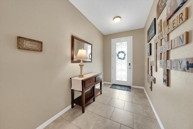 11904 Greenchop Pl, Riverview, FL 33579 - foyer featuring baseboards and light tile patterned floors