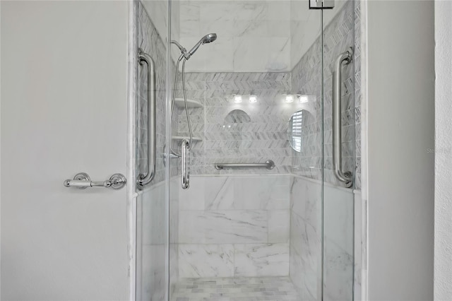 1402 Harbour Walk Rd, Tampa, FL 33602 - full bathroom featuring a shower stall