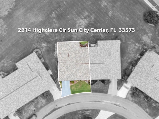 2214 Highclere Cir Unit 6, Sun City Center, FL 33573 - view of subject property featuring property boundaries highlighted
