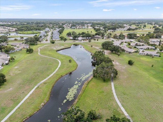2214 Highclere Cir Unit 6, Sun City Center, FL 33573 - aerial view of property and surrounding area featuring a large body of water and nearby suburban area
