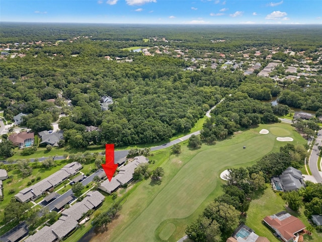 190 Dale Pl, Oldsmar, FL 34677 - aerial view of property and surrounding area with a golf course and nearby suburban area