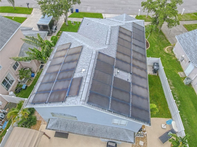 1807 Split Fork Dr, Oldsmar, FL 34677 - view from above of property
