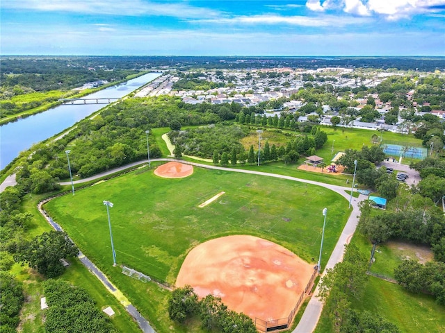 1807 Split Fork Dr, Oldsmar, FL 34677 - bird's eye view of a large body of water
