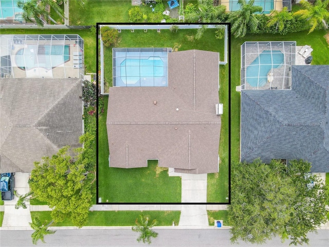 1838 Eagle Ridge Blvd, Palm Harbor, FL 34685 - drone / aerial view