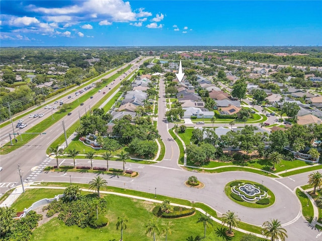 1838 Eagle Ridge Blvd, Palm Harbor, FL 34685 - aerial view of property's location featuring nearby suburban area