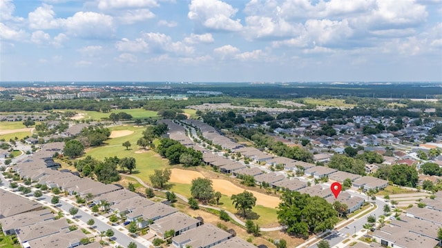 1890 Flora Pass Pl, Kissimmee, FL 34747 - aerial view of residential area with a golf club