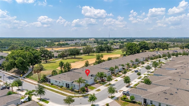 1890 Flora Pass Pl, Kissimmee, FL 34747 - aerial perspective of suburban area featuring a local golf course