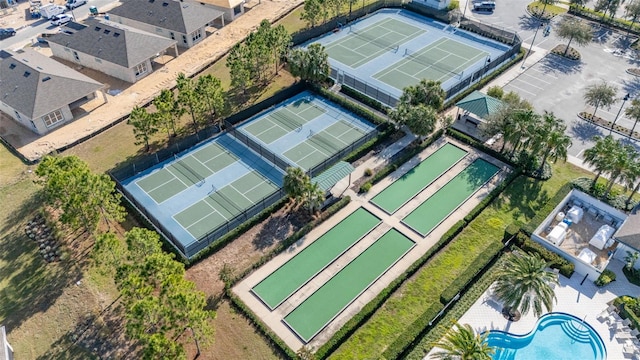 1890 Flora Pass Pl, Kissimmee, FL 34747 - aerial view of a pool