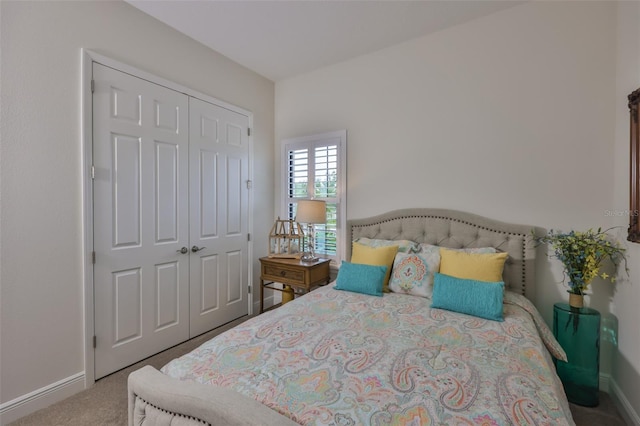 6016 Shadowlake Dr, Apollo Beach, FL 33572 - carpeted bedroom featuring baseboards and a closet