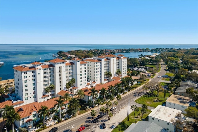 1325 Snell Isle Blvd NE Unit 708, Saint Petersburg, FL 33704 - drone / aerial view of apartment complex / building and a nearby body of water