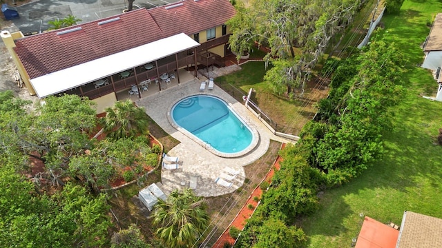 7741 Forest Trl Unit 6, Port Richey, FL 34668 - view of pool with a patio area
