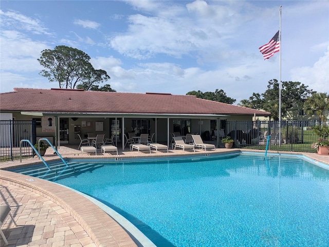 4705 NE 1st St NE Unit 327, Saint Petersburg, FL 33703 - community pool featuring a patio