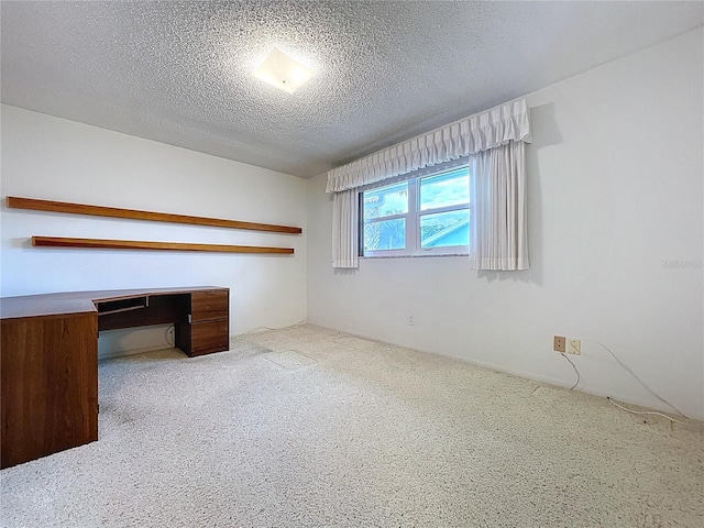 13725 Oak Forest Blvd N, Seminole, FL 33776 - unfurnished office with carpet floors and a textured ceiling