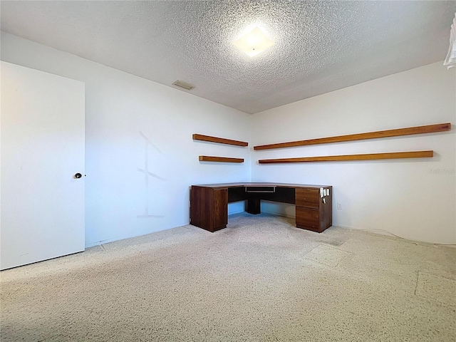 13725 Oak Forest Blvd N, Seminole, FL 33776 - unfurnished office with carpet flooring and a textured ceiling