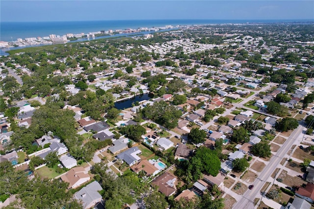 13725 Oak Forest Blvd N, Seminole, FL 33776 - aerial overview of property's location with a nearby body of water