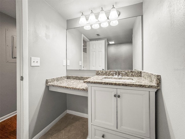 2581 Countryside Blvd Unit 2309, Clearwater, FL 33761 - bathroom featuring vanity and baseboards