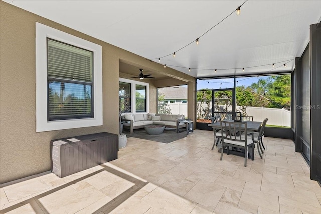 32193 Watoga Loop, Wesley Chapel, FL 33543 - sunroom / solarium with rail lighting