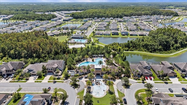 32193 Watoga Loop, Wesley Chapel, FL 33543 - aerial overview of property's location with a large body of water and nearby suburban area