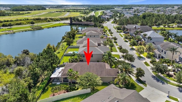 32193 Watoga Loop, Wesley Chapel, FL 33543 - aerial view of residential area with a nearby body of water