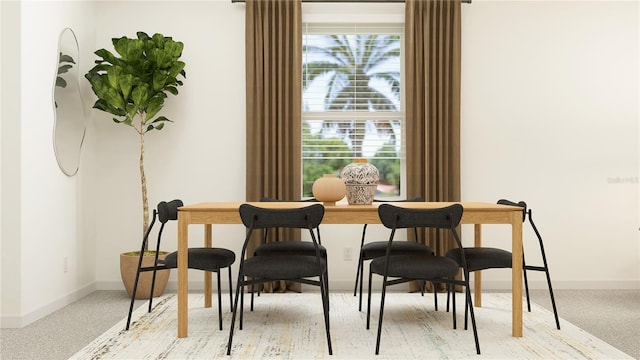 8770 Linked Dr, New Port Richey, FL 34655 - dining room featuring baseboards