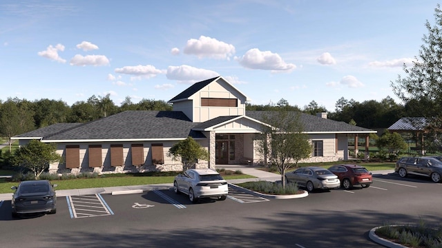 8770 Linked Dr, New Port Richey, FL 34655 - view of building exterior with uncovered parking