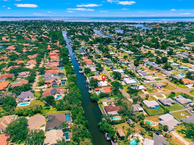 715 45th Ave NE, Saint Petersburg, FL 33703 - view of property location with a large body of water and nearby suburban area