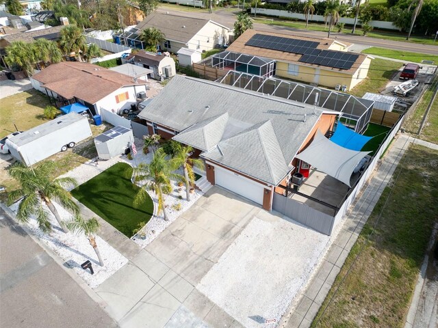 1102 Goshen Rd, Tarpon Springs, FL 34689 - aerial perspective of suburban area
