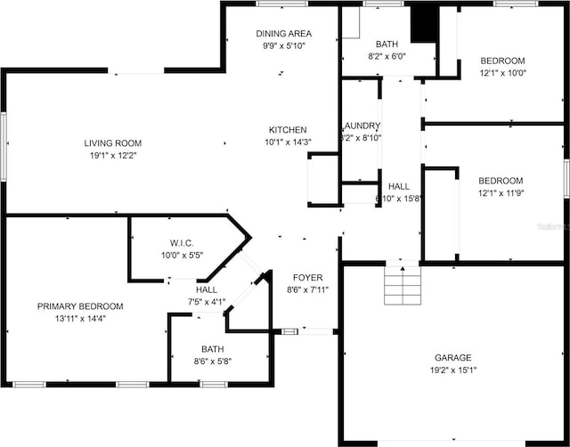 1102 Goshen Rd, Tarpon Springs, FL 34689 - room layout