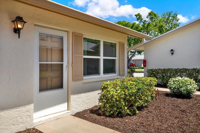 3146 37th Ln S Unit A, Saint Petersburg, FL 33711 - entrance to property with stucco siding