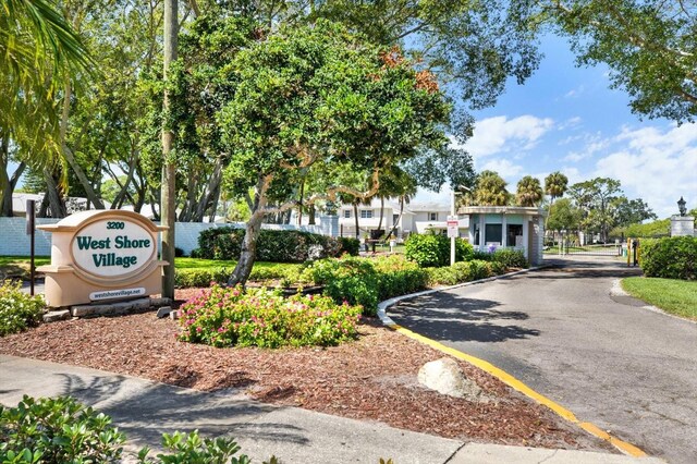 3146 37th Ln S Unit A, Saint Petersburg, FL 33711 - community sign featuring a gate