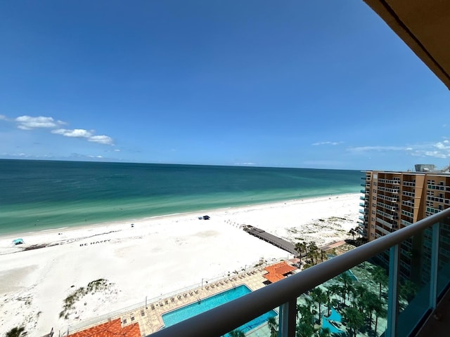 880 Mandalay Ave Unit C1103, Clearwater Beach, FL 33767 - water view with nearby beach