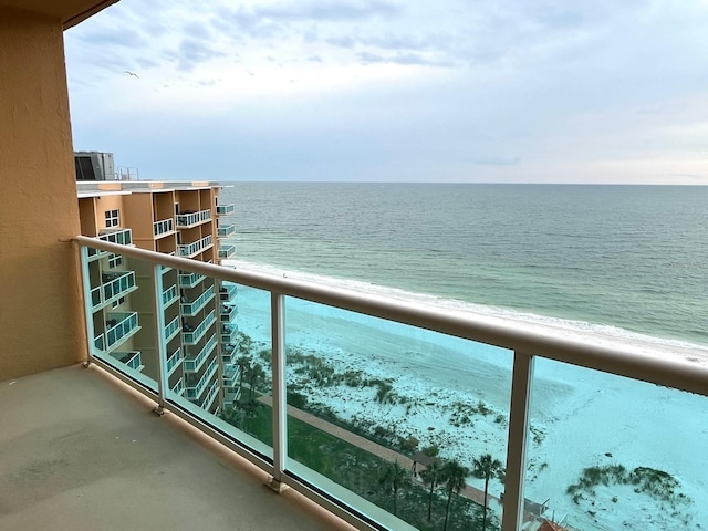 880 Mandalay Ave Unit C1103, Clearwater Beach, FL 33767 - balcony featuring view of water and beach