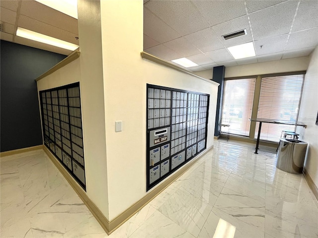 880 Mandalay Ave Unit C1103, Clearwater Beach, FL 33767 - view of property's community featuring a drop ceiling and mail area