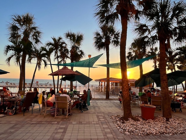 880 Mandalay Ave Unit C1103, Clearwater Beach, FL 33767 - surrounding community with a water view