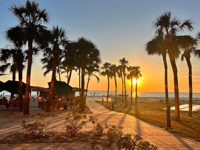 880 Mandalay Ave Unit C1103, Clearwater Beach, FL 33767 - view of property's community with a water view