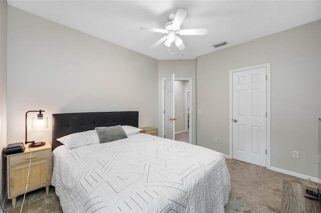 3000 Naughton Way, Tarpon Springs, FL 34688 - carpeted bedroom with a ceiling fan and baseboards
