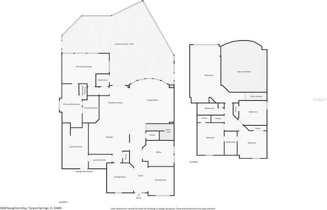 3000 Naughton Way, Tarpon Springs, FL 34688 - property floor plan